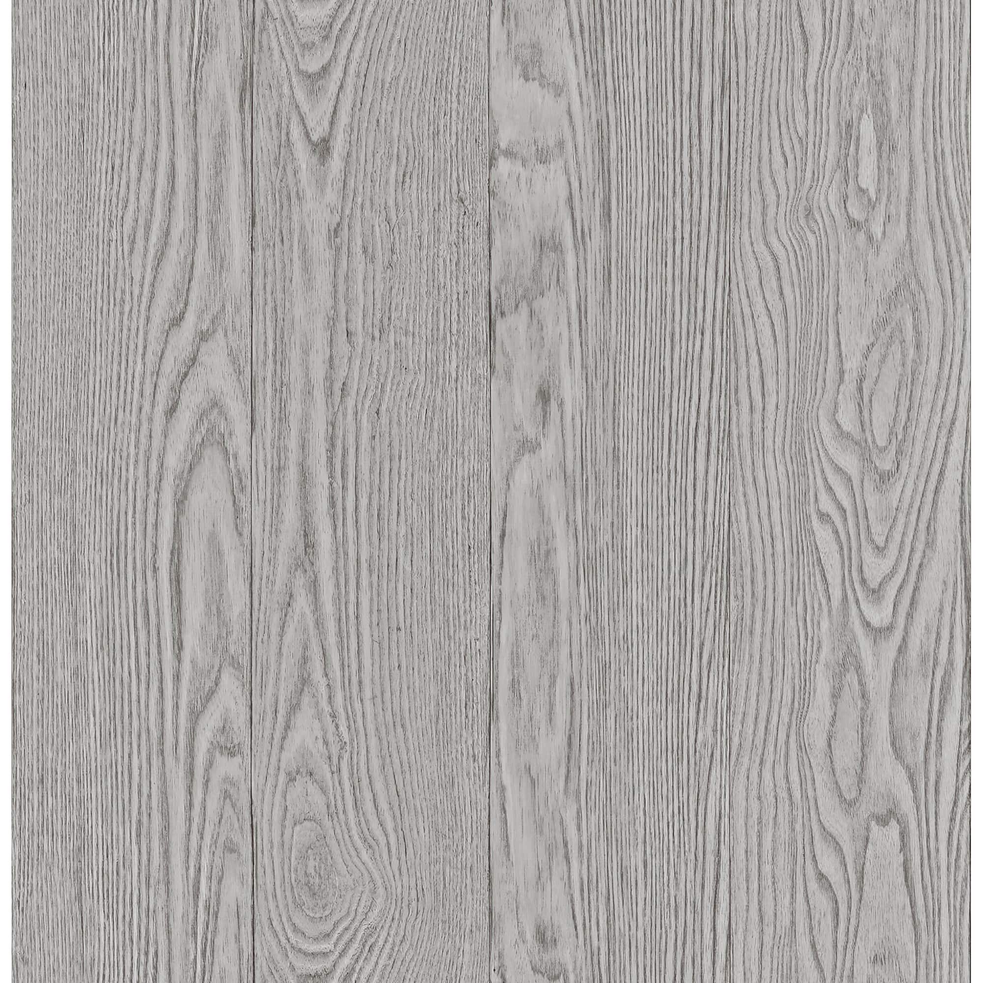 InHome Timber Gray Peel & Stick Wallpaper